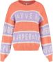 HARPER & YVE Dames Truien & Vesten Harper-ju Oranje - Thumbnail 2