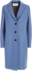 Harris Wharf London Coat Blauw Dames