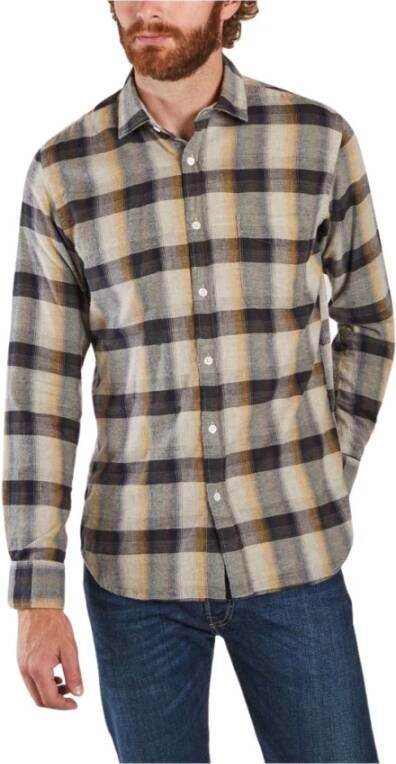 Hartford Stormhemd Beige Heren