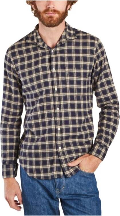 Hartford Stormhemd Blauw Heren