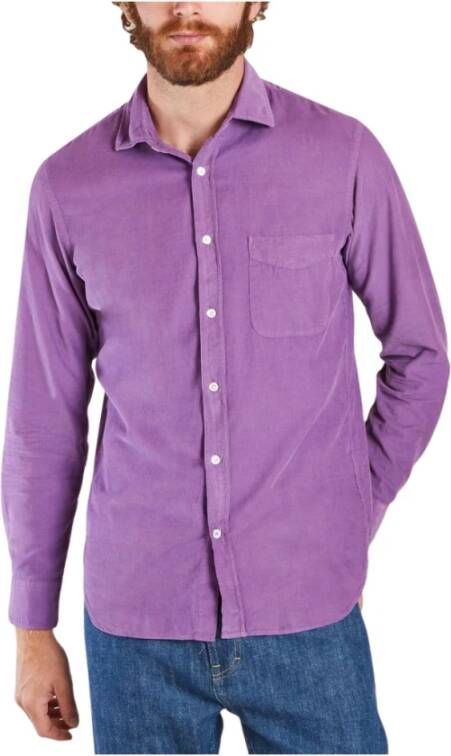Hartford Stormhemd Purple Heren