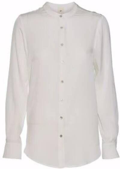Heartmade Klassieke Maple Shirt in Off White Dames