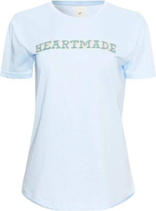 Heartmade T-shirt Blauw Dames
