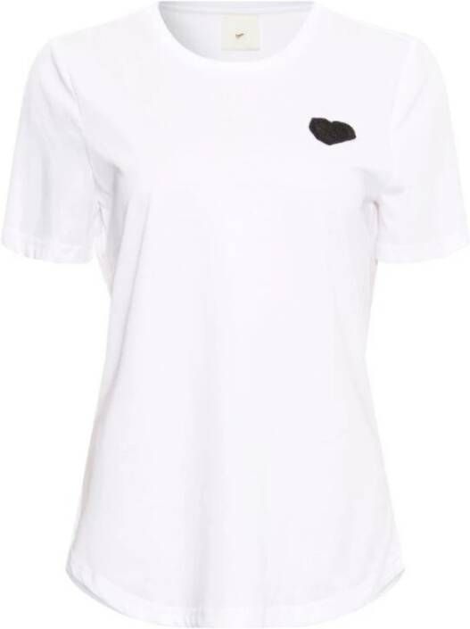 Heartmade T-shirt Wit Dames