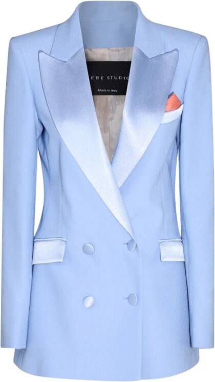 Hebe Studio Blazers Blauw Dames