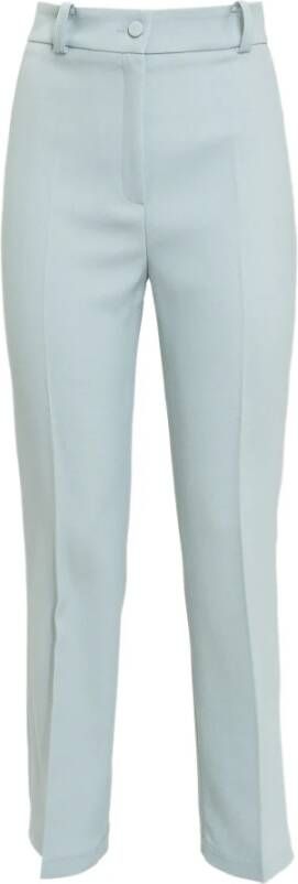 Hebe Studio Suit Trousers Blauw Dames