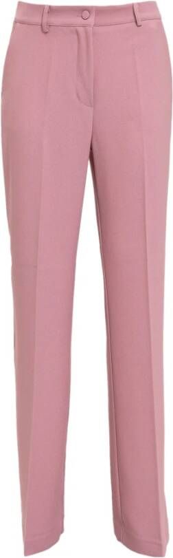 Hebe Studio Suit Trousers Roze Dames