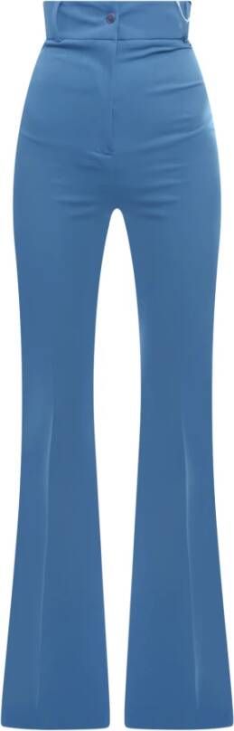 Hebe Studio Trousers Blauw Dames