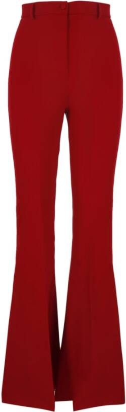 Hebe Studio Trousers Rood Dames