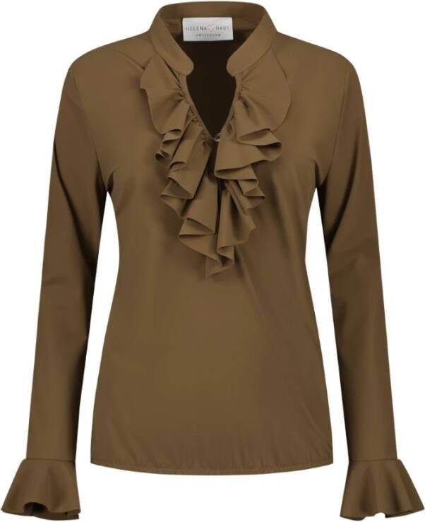 Helena Hart Blouse Bruin Dames