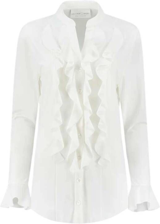 Helena Hart Vliegende blouse 7258 Wit Dames
