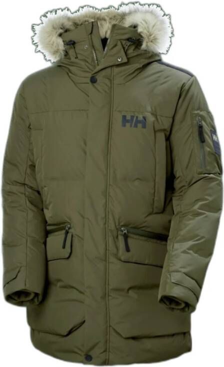 Helly Hansen Donsjack Bouvet Groen Heren