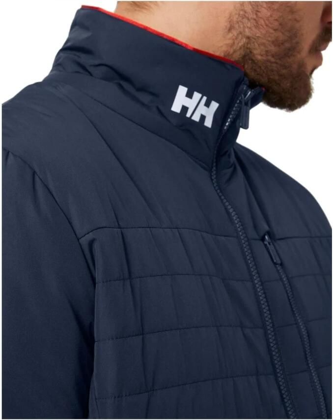 Helly Hansen Geïsoleerde Crew Jas voor Alle Weersomstandigheden Blue Heren