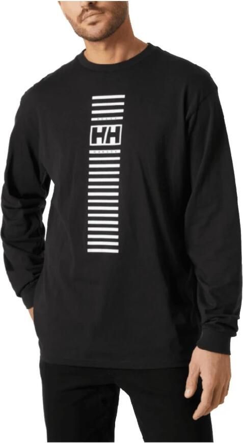 Helly Hansen Lange Mouw Urban T-shirt Zwart Black Heren - Foto 3