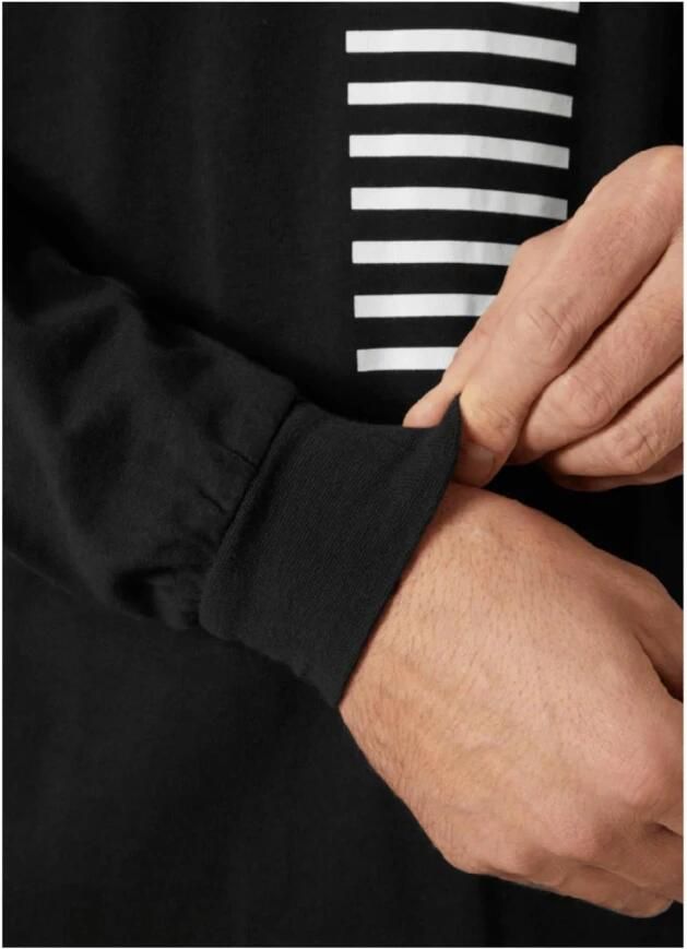 Helly Hansen Lange Mouw Urban T-shirt Zwart Black Heren