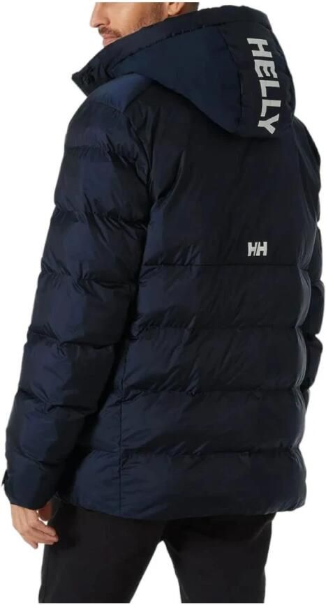 Helly Hansen Marineblauwe Puffy Parka Jas met Lichaamskaarttechnologie Blue Heren - Foto 2