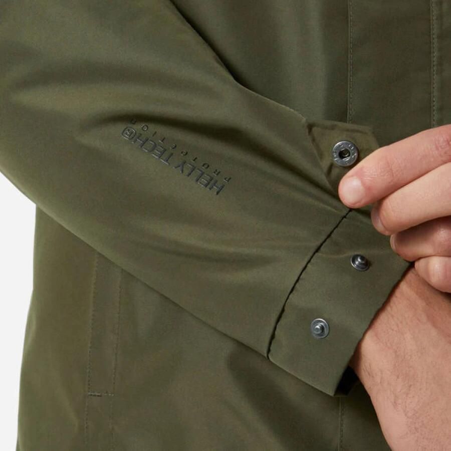Helly Hansen Geïsoleerde waterdichte jas Dubliner Groen Heren