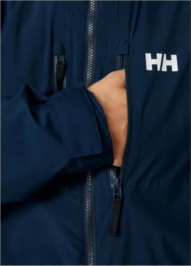 Helly Hansen Waterdichte Parka voor Onvoorspelbaar Weer Blue Heren