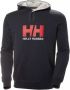 Helly Hansen Sweatshirt Logo Hoodie 33977-597 Blauw Heren - Thumbnail 1