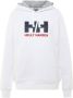 Helly Hansen Zachte biologisch katoenen hoodie met geborstelde fleece voering White Heren - Thumbnail 1