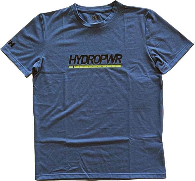 Helly Hansen T-Shirts Blauw Heren