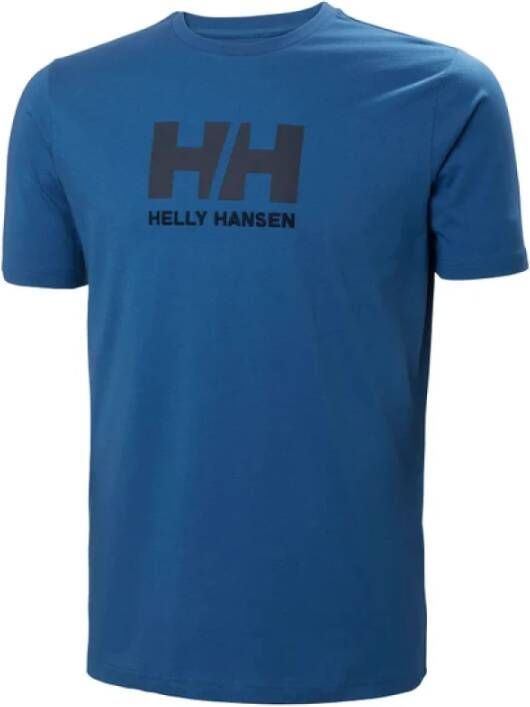 Helly Hansen T-Shirts Blauw Heren