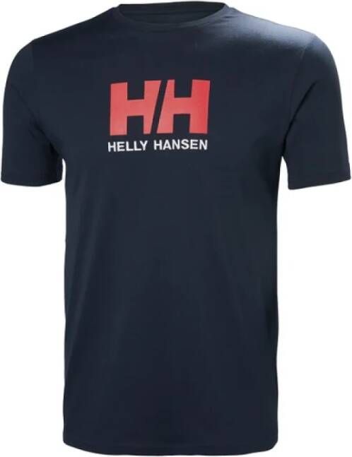 Helly Hansen T-Shirts Blauw Heren