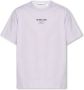 Helmut Lang Bedrukt T-shirt Purple Heren - Thumbnail 1