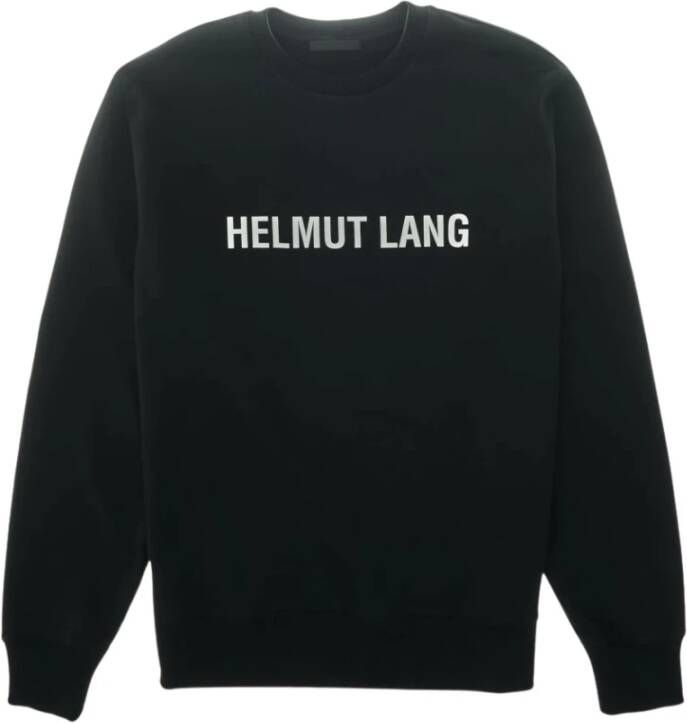 Helmut Lang Core Crewneck Sweatshirt Zwart Heren