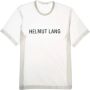 Helmut Lang Logo print t-shirt White Heren - Thumbnail 1