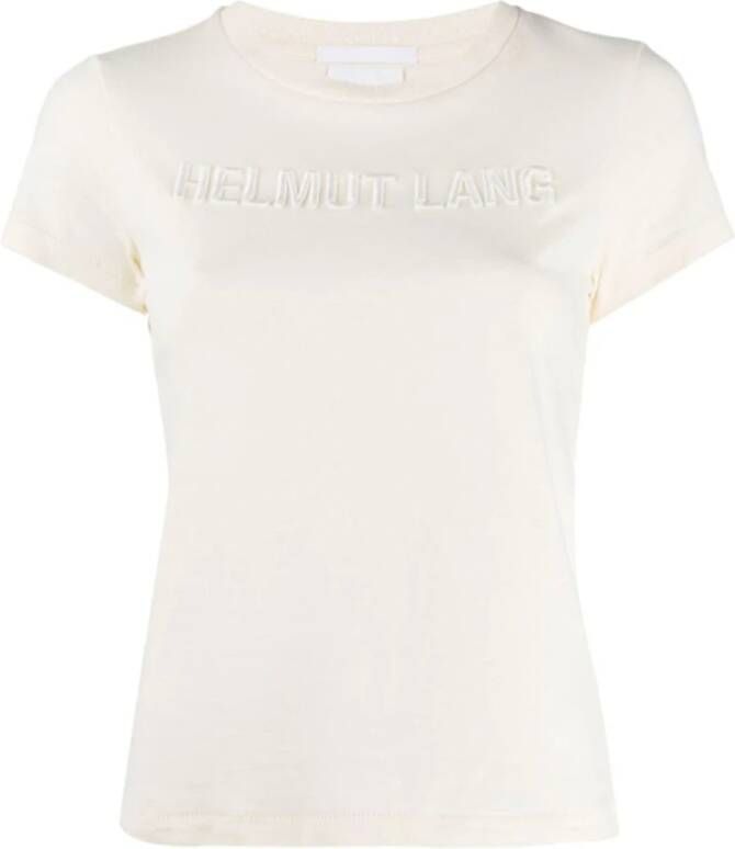 Helmut Lang Helmut alleen T-shirts en polos Wit Dames