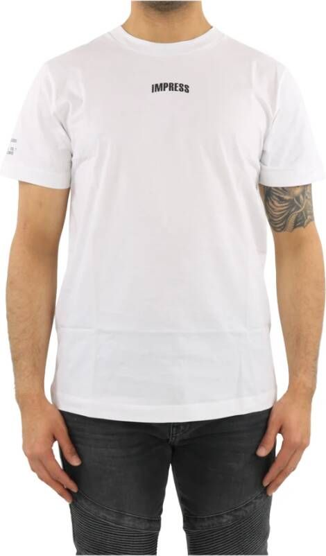 Helmut Lang Impress T-shirt White Heren
