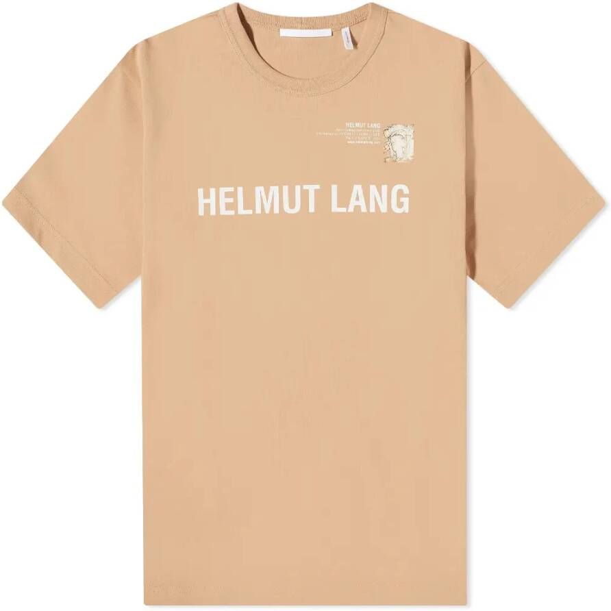 Helmut Lang T-Shirt Beige Heren