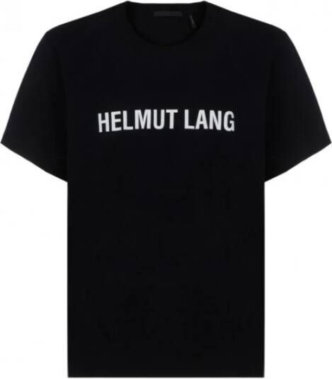 Helmut Lang Klassiek T-shirt Black Heren