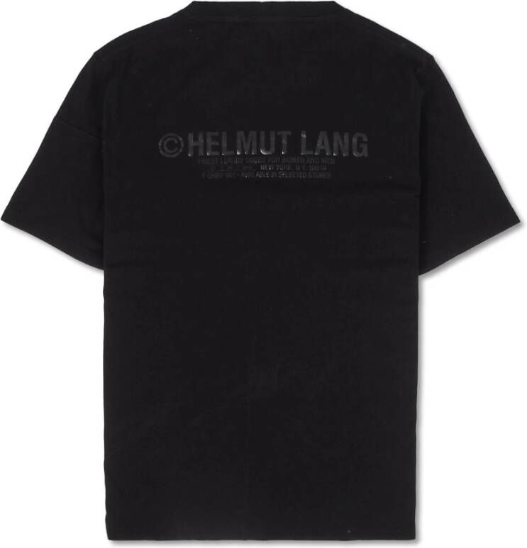 Helmut Lang T-shirt Zwart Heren