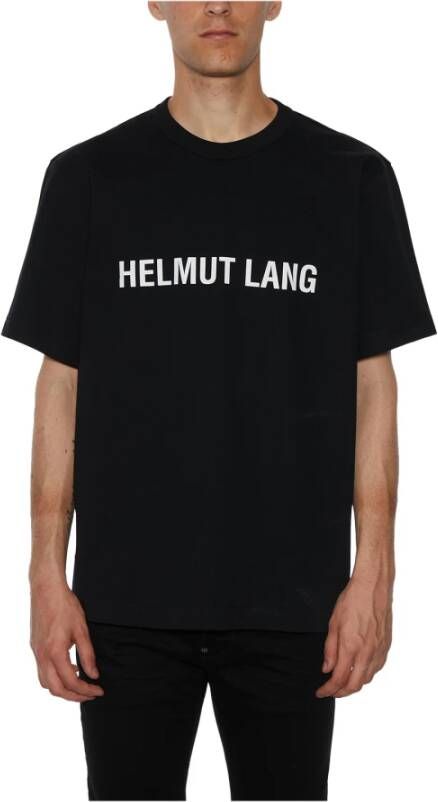 Helmut Lang T-Shirt Zwart Heren