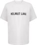 Helmut Lang Logo print t-shirt White Heren - Thumbnail 3