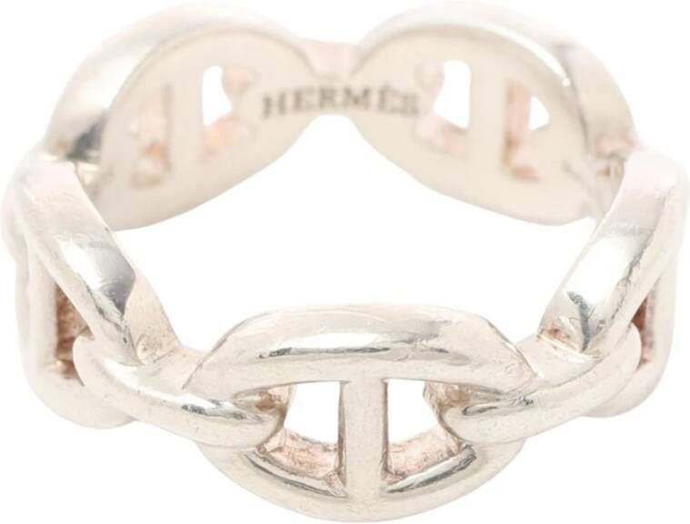 Hermès Vintage Feestjurken Grijs Dames