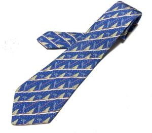 Hermès Vintage Pre-owned Silk home-office Blauw Heren