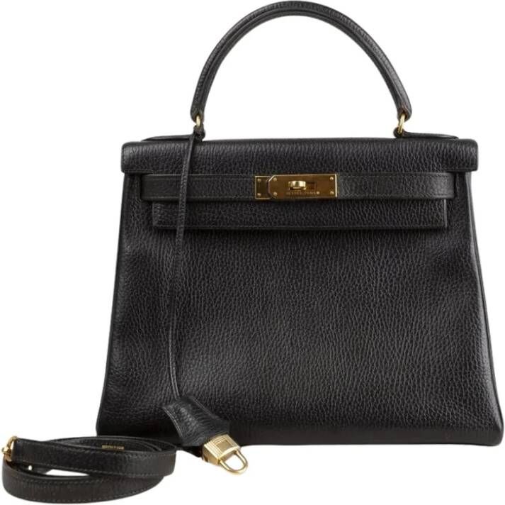 Hermès Vintage Voldoende handtassen Zwart Dames