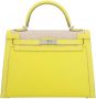 Hermès Vintage Pre-owned Canvas handbags Yellow Dames - Thumbnail 1