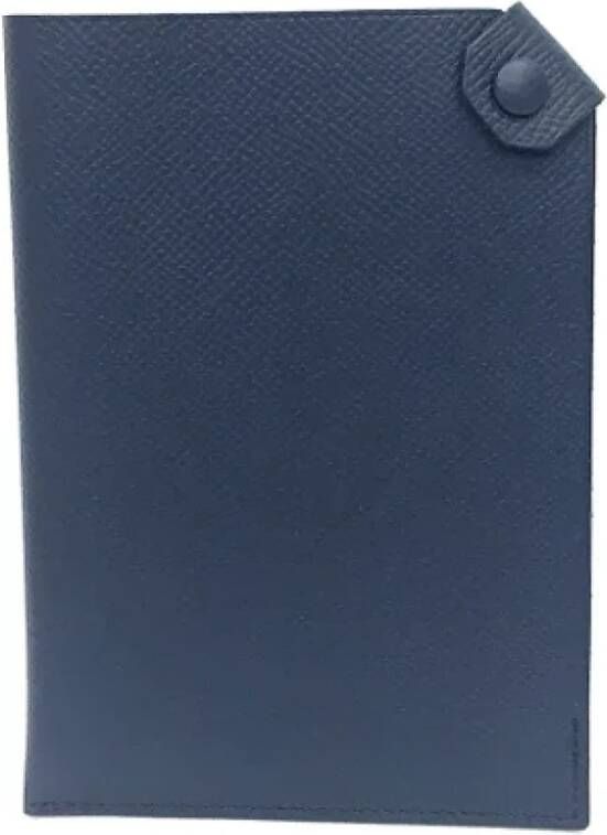 Hermès Vintage Pre-owned Canvas home-office Blauw Dames