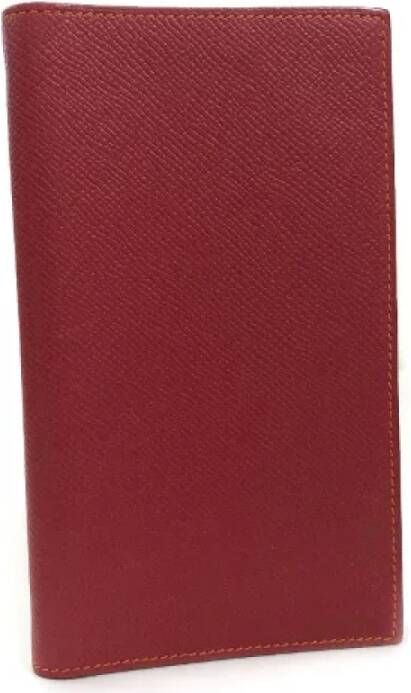 Hermès Vintage Pre-owned Canvas home-office Rood Dames