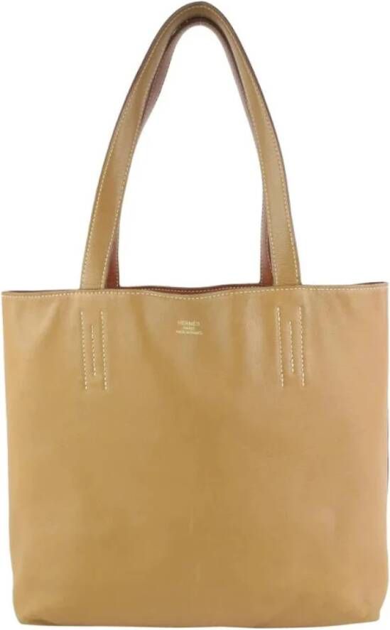 Hermès Vintage Pre-owned Draagtas Bruin Dames