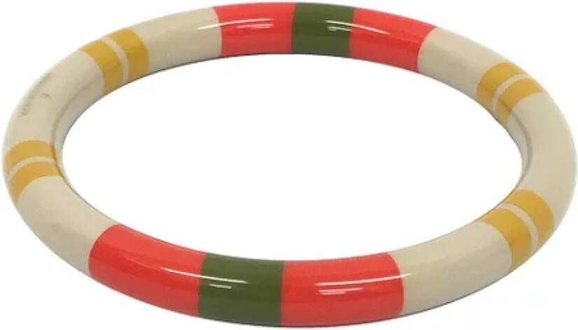 Hermès Vintage Pre-owned Fabric bracelets Beige Dames