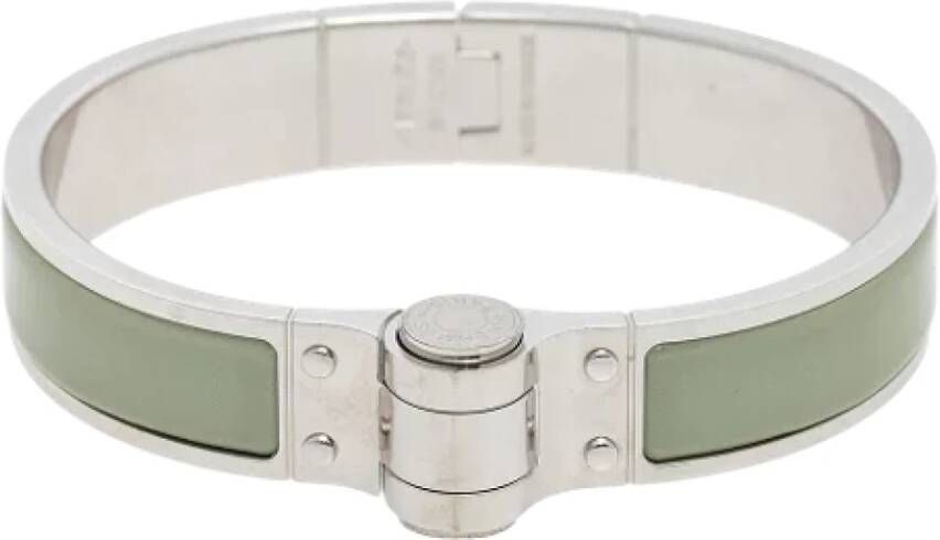 Hermès Vintage Pre-owned Fabric bracelets Groen Dames