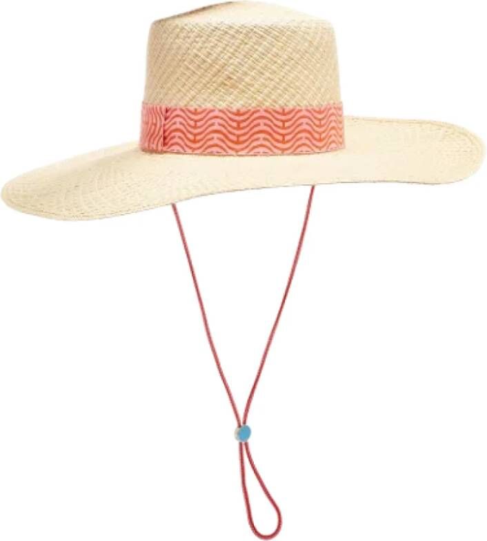 Hermès Vintage Pre-owned Fabric hats Beige Dames