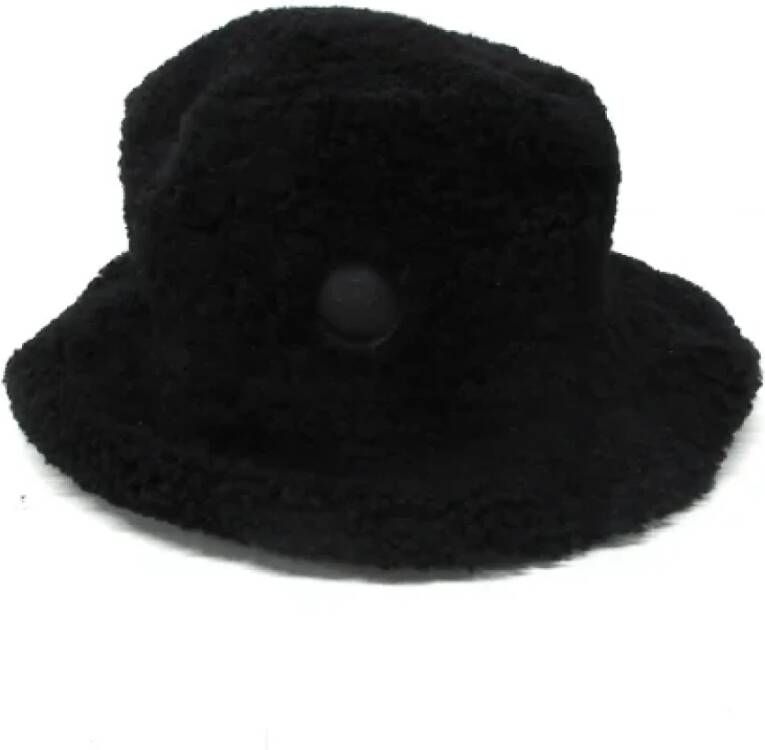 Hermès Vintage Pre-owned Fabric hats Zwart Dames