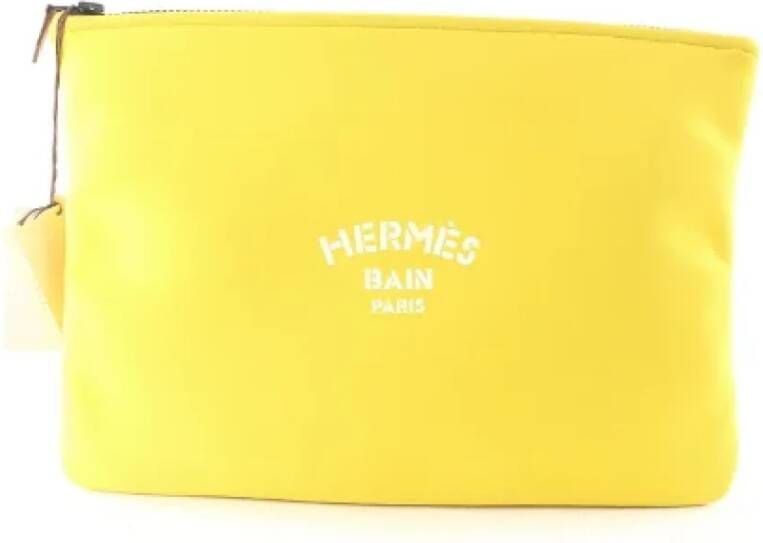 Hermès Vintage Pre-owned Fabric home-office Yellow Dames