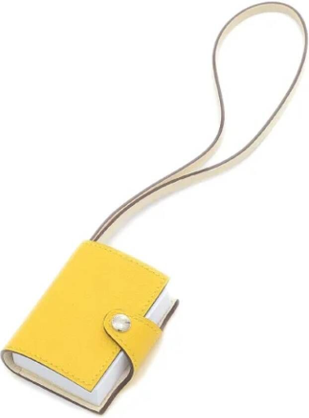 Hermès Vintage Pre-owned Fabric home-office Yellow Dames